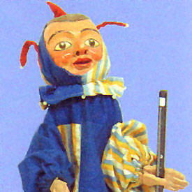 Glove Puppet by Wallace Peat