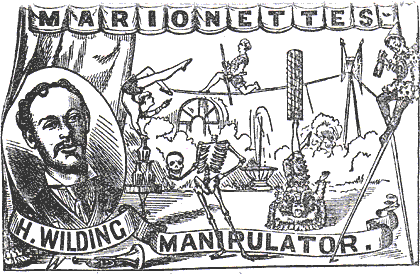 H. Wilding's Marionettes, 1877