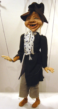Tramp Puppet from the Wills' Marionettes